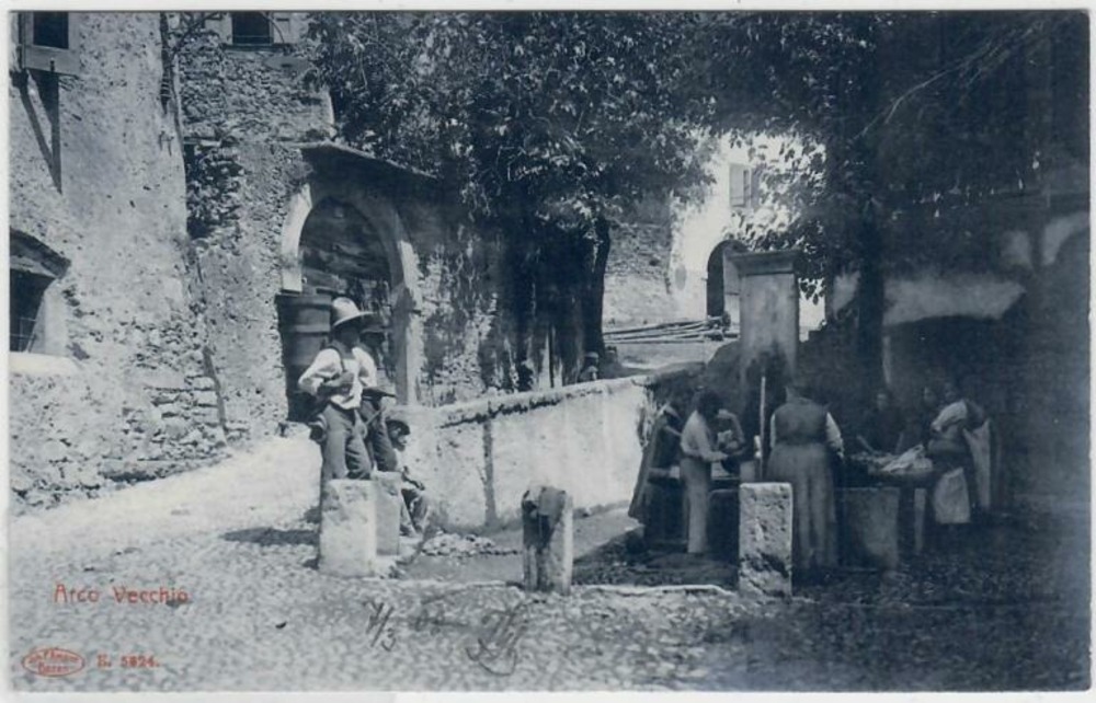 Ansichtskarte Arco Vecchio, gelaufen 1908