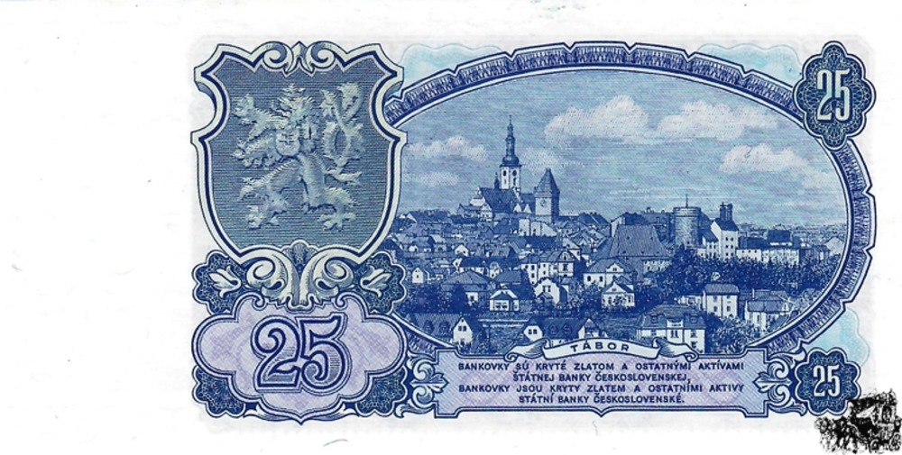 25 Kronen 1953 - bankfrisch