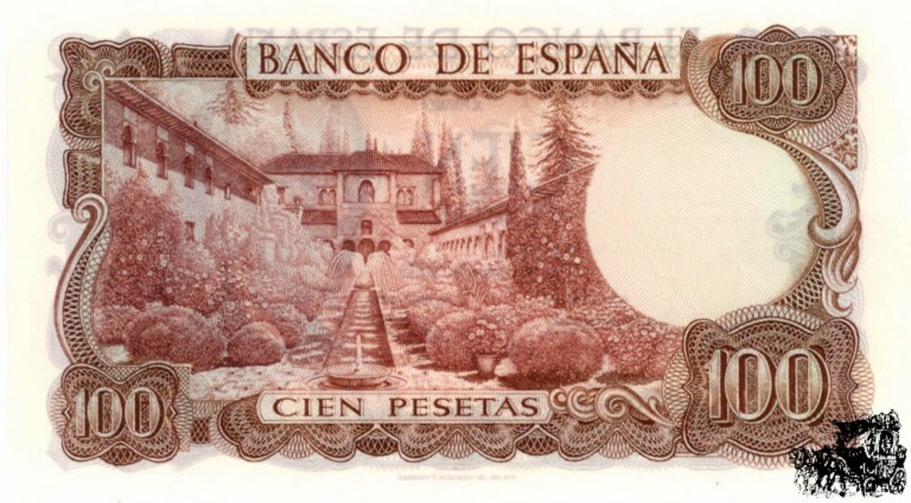 100 Pesetas 1970 - Spanien