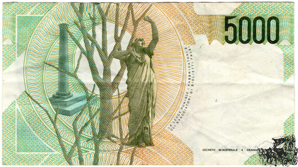5000 Lire 1985 - Italien