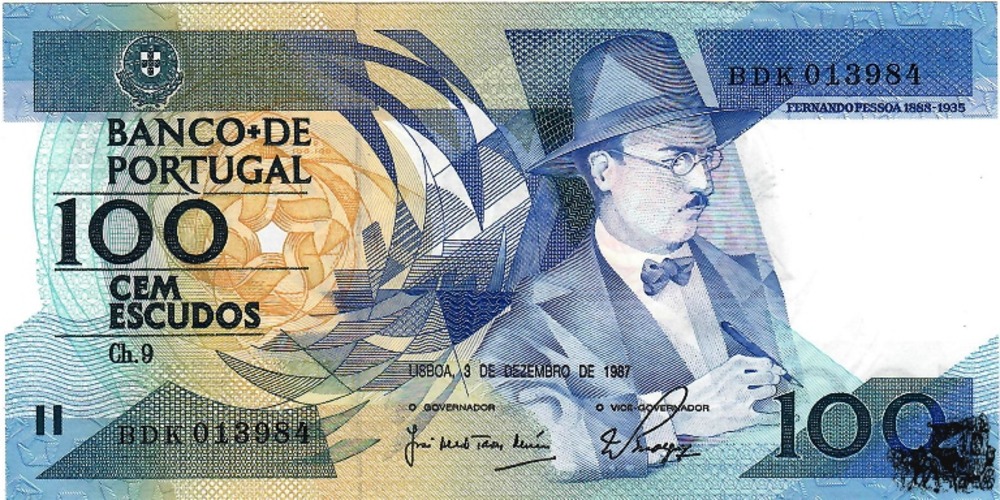 100 Escudos 1987 - Portugal