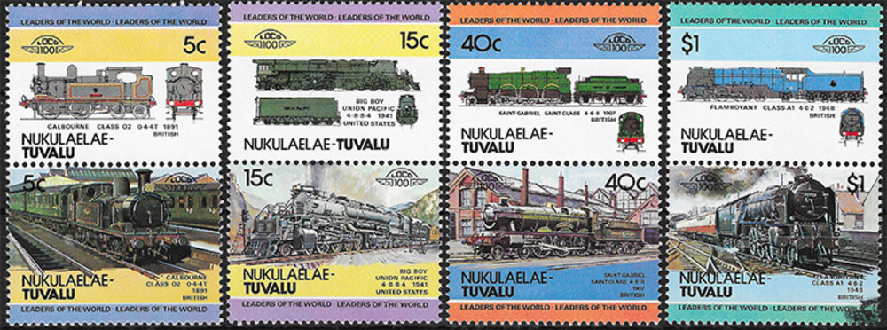 Tuvalu Nukulaelae 1984 ** - Lokomotiven, „Calbourne“