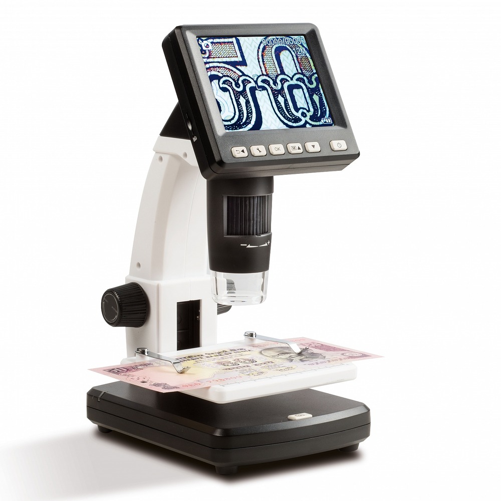 Digitalmikroskop mit eingebautem 3,5“-Leuchtbildschirm (LCD)