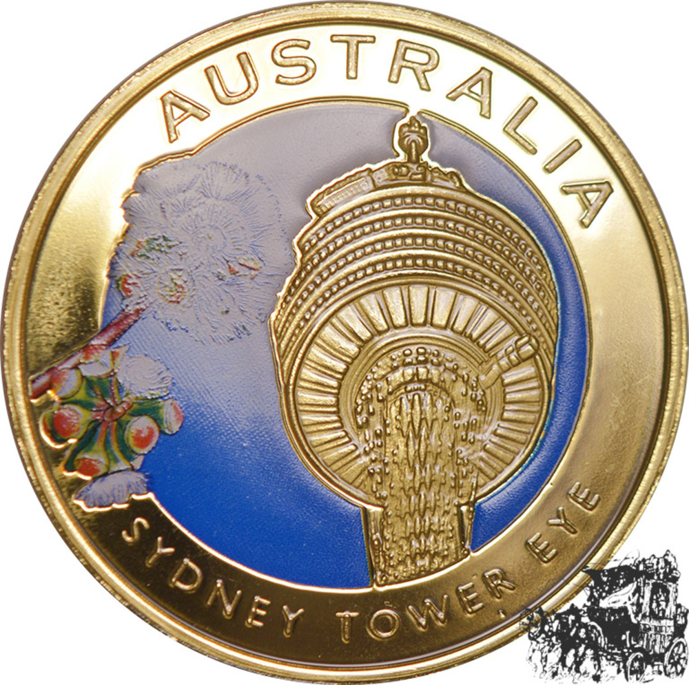 Australia Collection 2012 - Sydney Tower Eye, Sondergedenkprägung, PP.