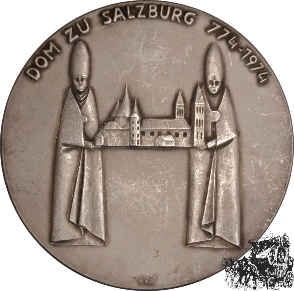 AG-Medaillen 1974 - Dom zu Salzburg/Erzbischof Karl Berg von Manzu