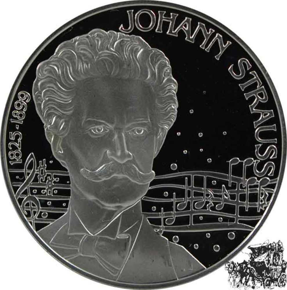 AG-Medaille - 25 Ecu “Johann Strauss“