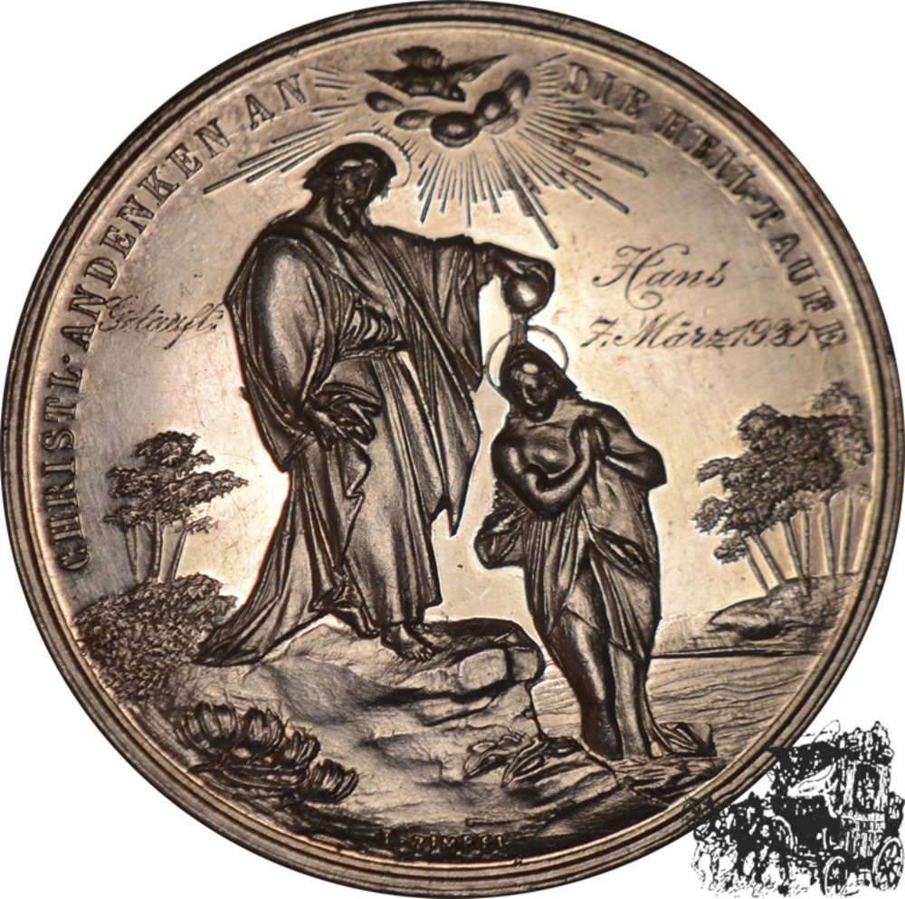 AR-Medaille - Taufe v.L.ZIMPEL