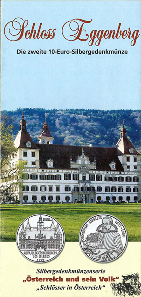 10 Euro 2002 - Schloss Eggenberg, Folder
