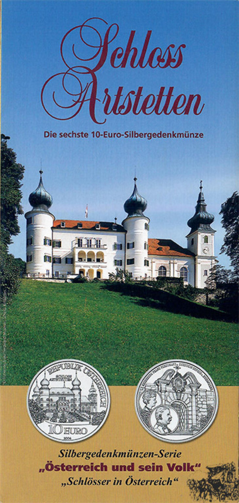 10 Euro 2004 - Schloß Artstetten, Folder