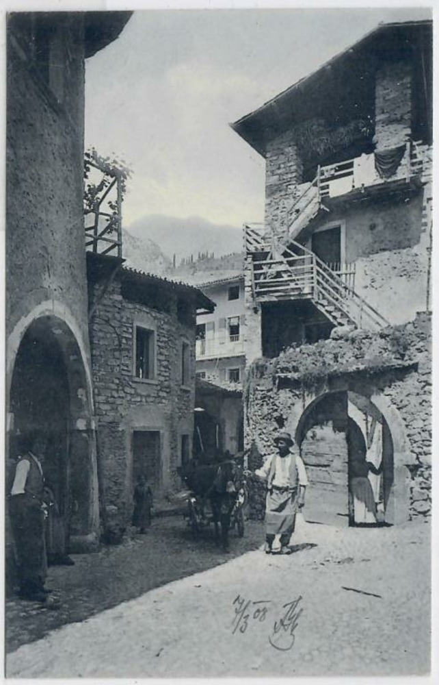 Ansichtskarte Arco, gelaufen 1908
