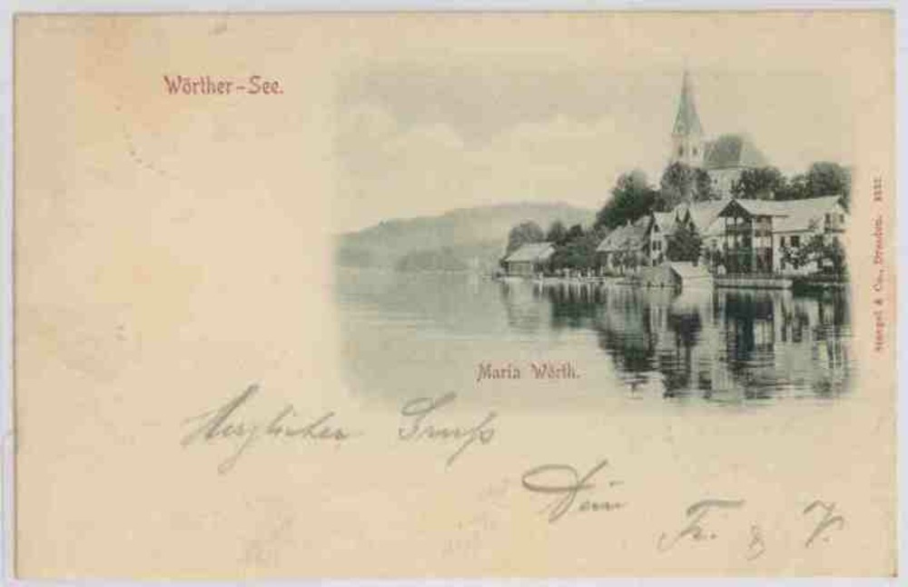 Maria Wörth, Wörthersee 1897