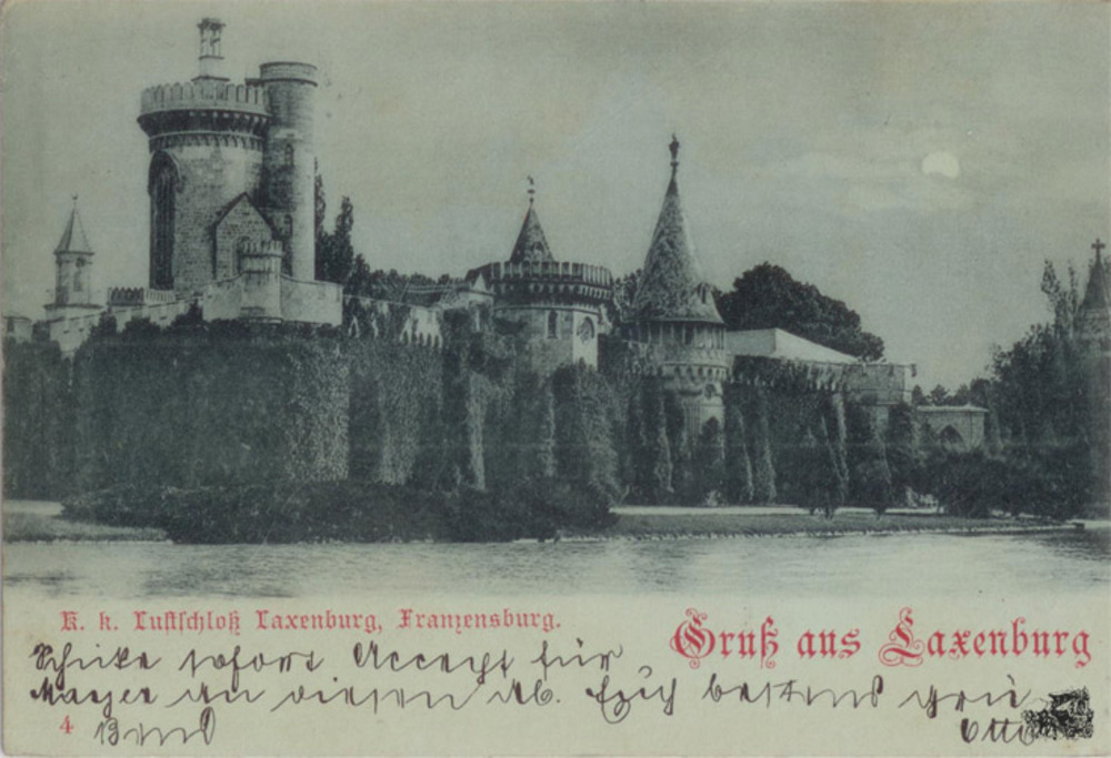 Ansichtskarte Laxenburg ca.1897