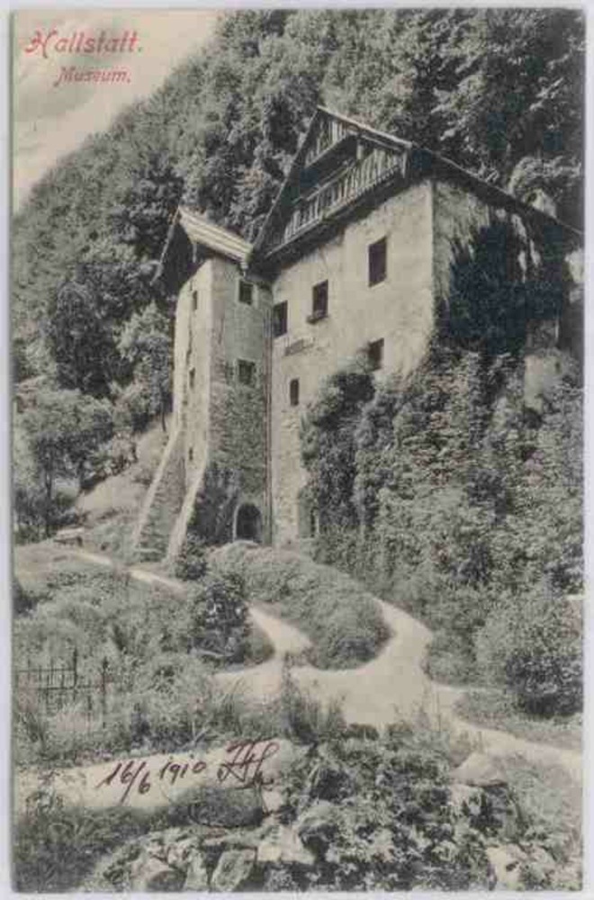 Hallstatt, Museum 1910