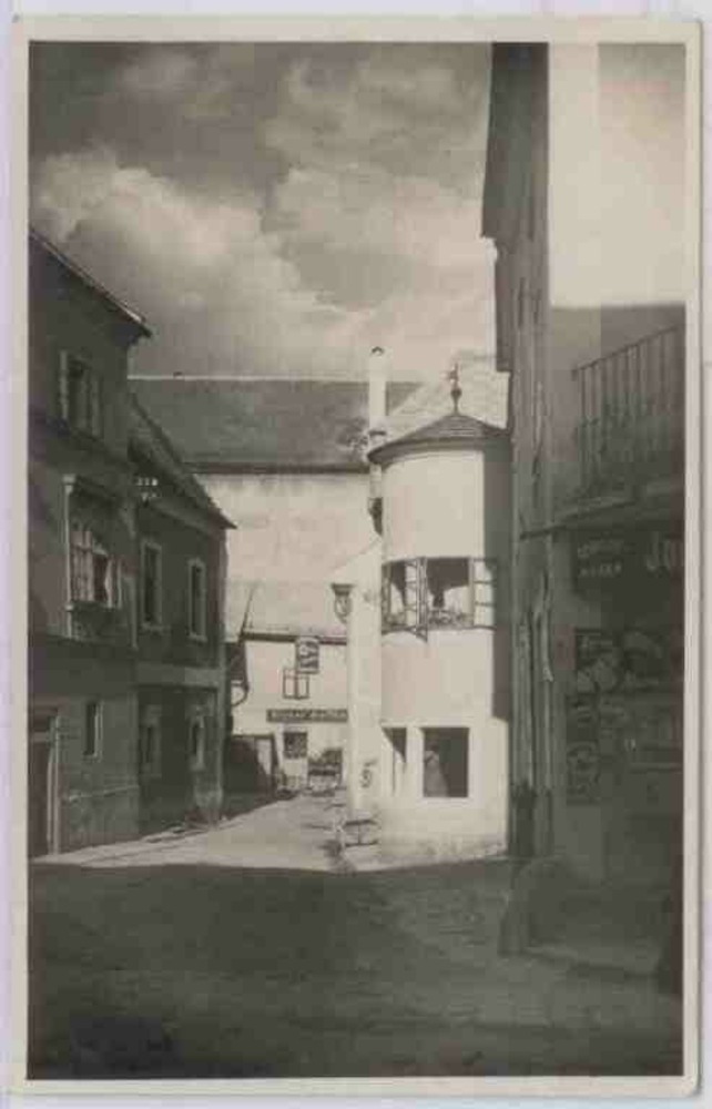 Freistadt O.Ö. Straßenansicht, Gasthaus 1931 Freistadt O.Ö. Straßenansicht, Gasthaus 1931