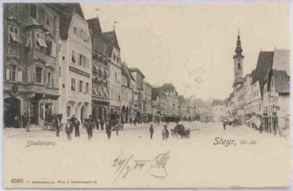 Steyr, O.Ö., Stadtplatz 1904