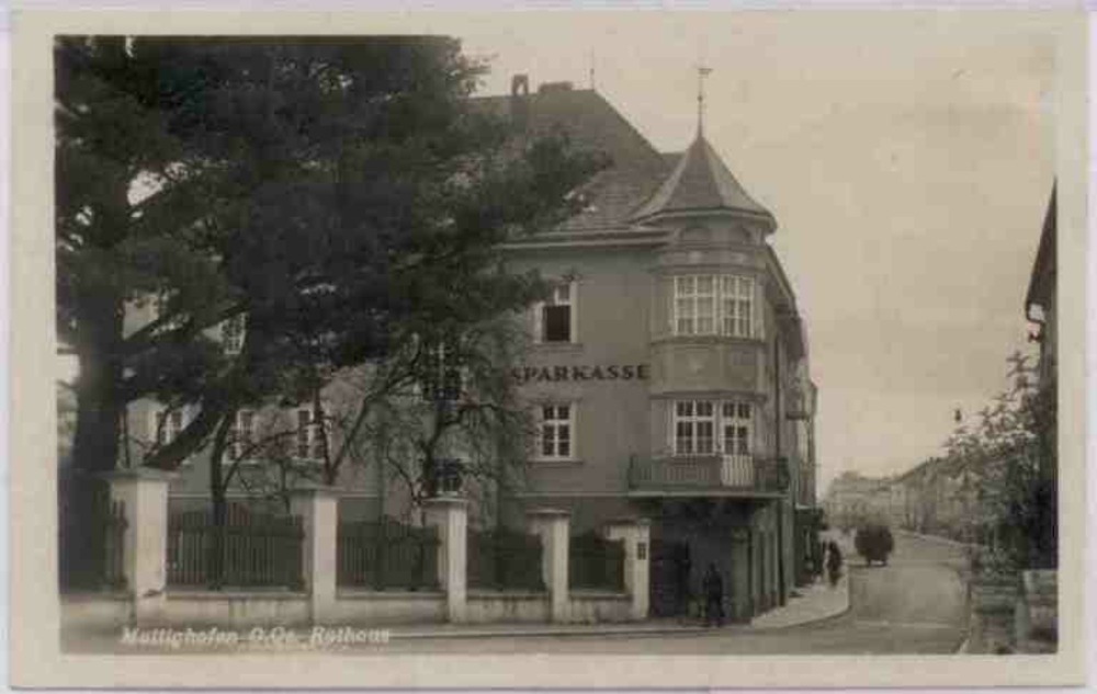 Mattighofen O.Ö., Straßenansicht 1931 Mattighofen O.Ö., Straßenansicht 1931
