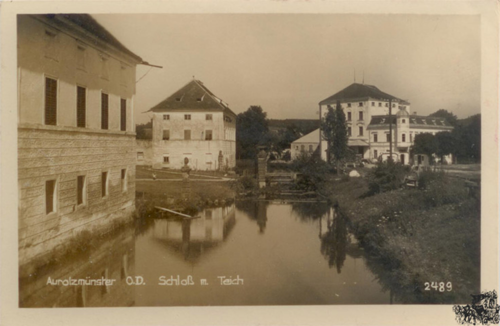 Ansichtskarte Aurolzmünster, ca. 1935, gelaufen 1945