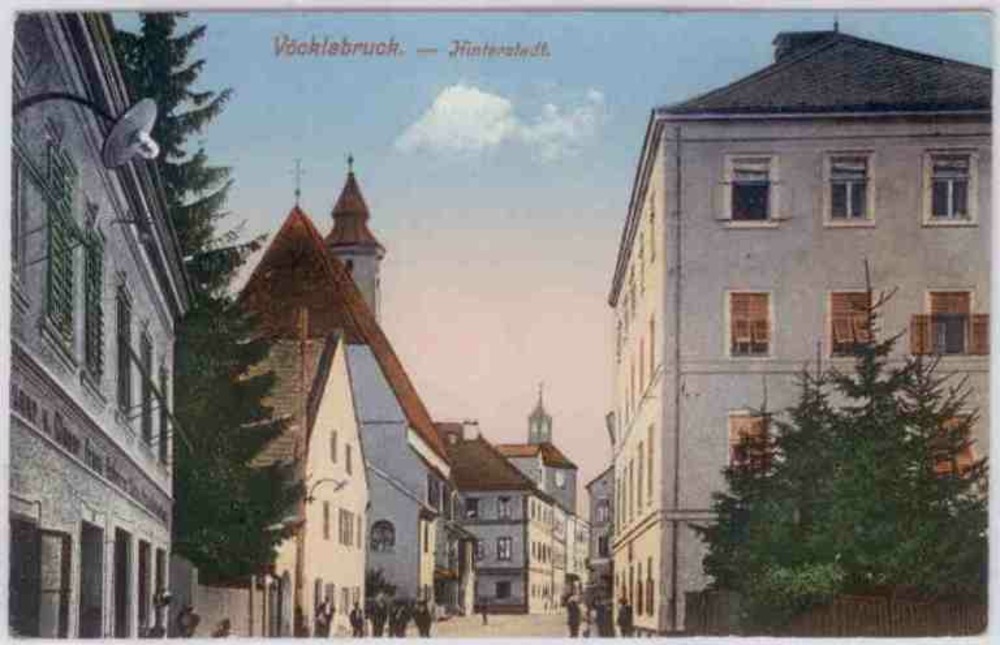 Vöcklabruck, Hinterstadt 1914 Vöcklabruck, Hinterstadt 1914