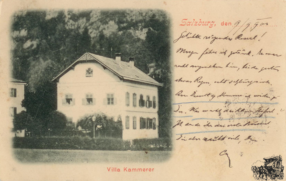 Postkarte: Salzburg - Villa Kammerer Postkarte: Salzburg - Villa Kammerer