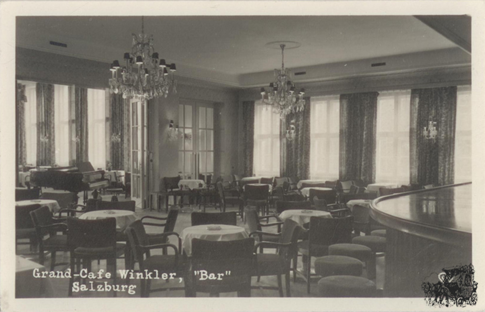 Postkarte: Grand-Cafe Winkler - Salzburg