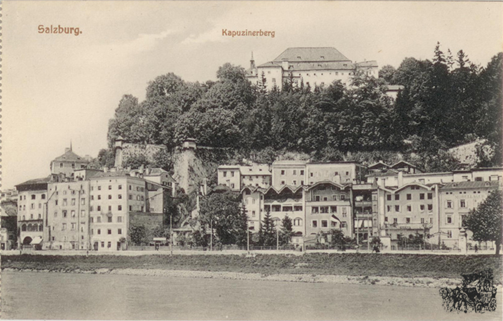 Postkarte: Salzburg - Kapuzinerberg Postkarte: Salzburg - Kapuzinerberg