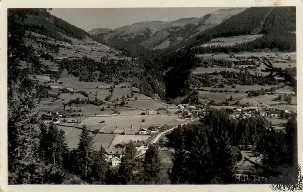 Postkarte: Mühlbach ob Pinzgau Postkarte: Mühlbach ob Pinzgau