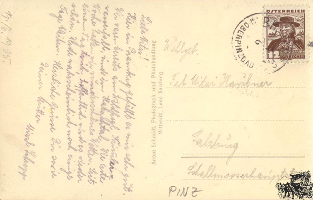 Postkarte: Bramberg-Pinzgau Postkarte: Bramberg-Pinzgau