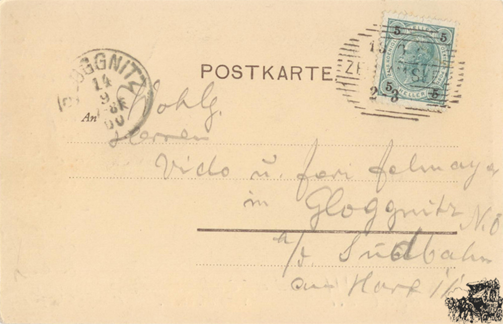 Postkarte: Hotel auf der Schmittenhöhe Postkarte: Hotel auf der Schmittenhöhe