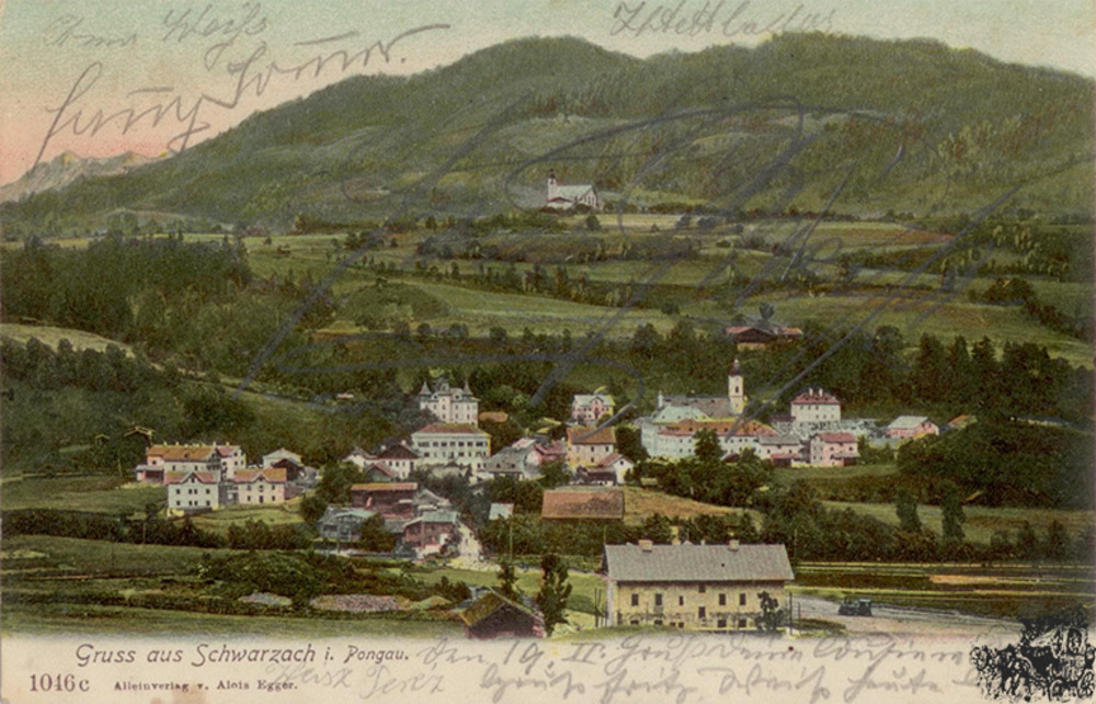 Postkarte: Gruss aus Schwarzach i. Pongau Postkarte: Gruss aus Schwarzach i. Pongau
