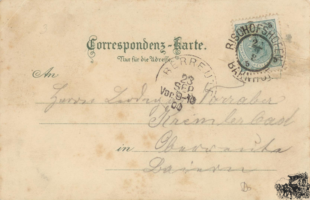 Postkarte: Gruss aus Bischofshofen Postkarte: Gruss aus Bischofshofen