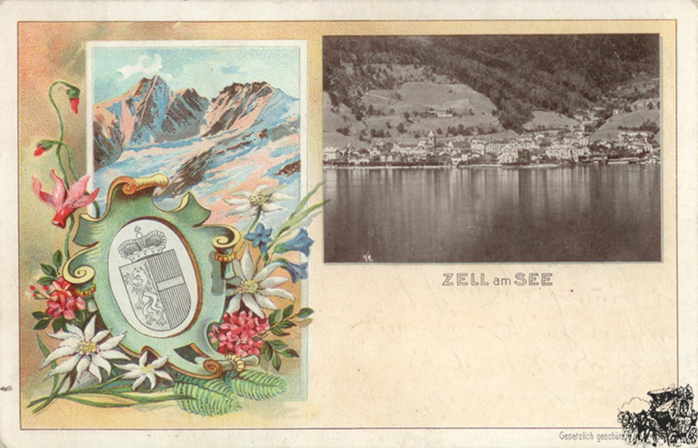 Postkarte: Zell am See Postkarte: Zell am See