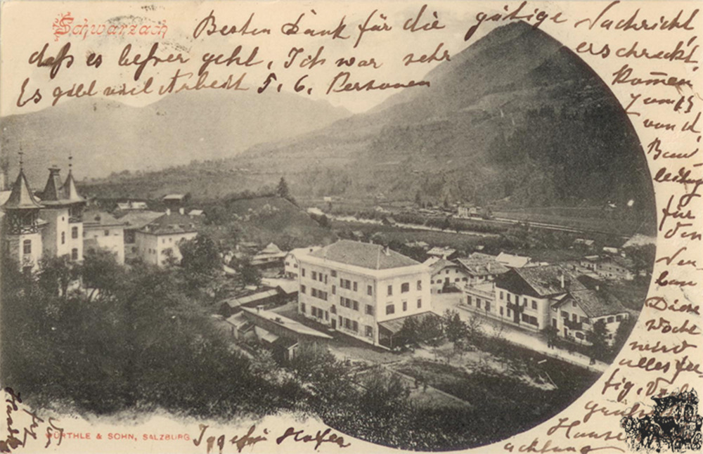 Postkarte: Schwarzach Postkarte: Schwarzach