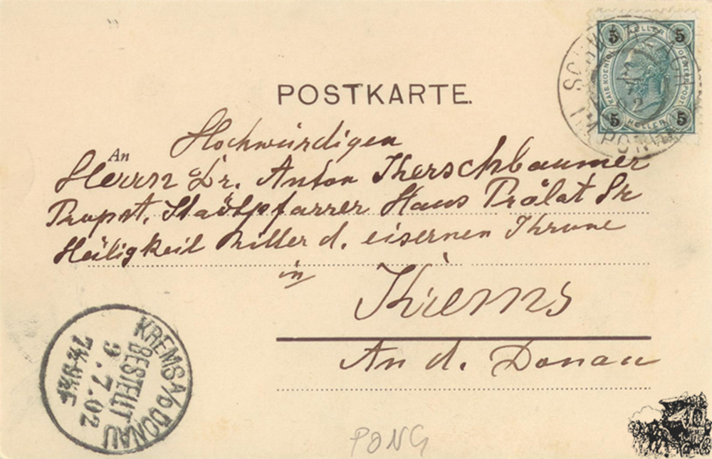 Postkarte: Schwarzach Postkarte: Schwarzach