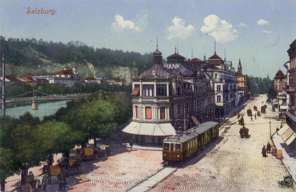 Ansichtskarte Salzburg ca.1915, Sonderstempel 1942 Ansichtskarte Salzburg ca.1915, Sonderstempel 1942