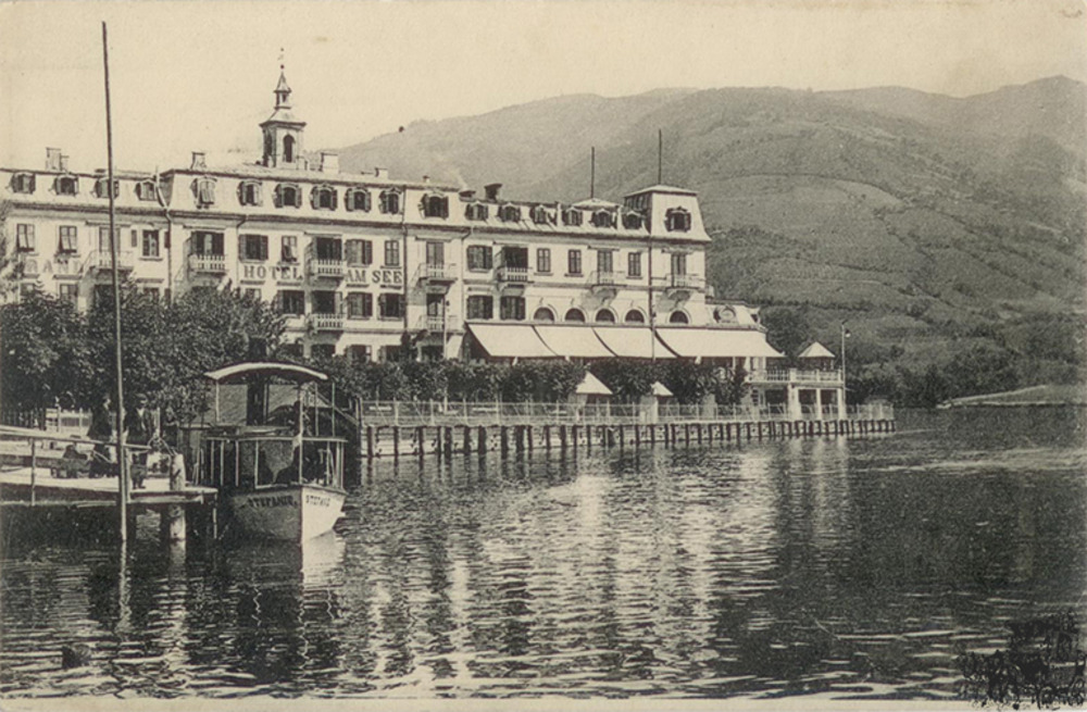 Postkarte: Zell am See - Hotel am See Postkarte: Zell am See - Hotel am See