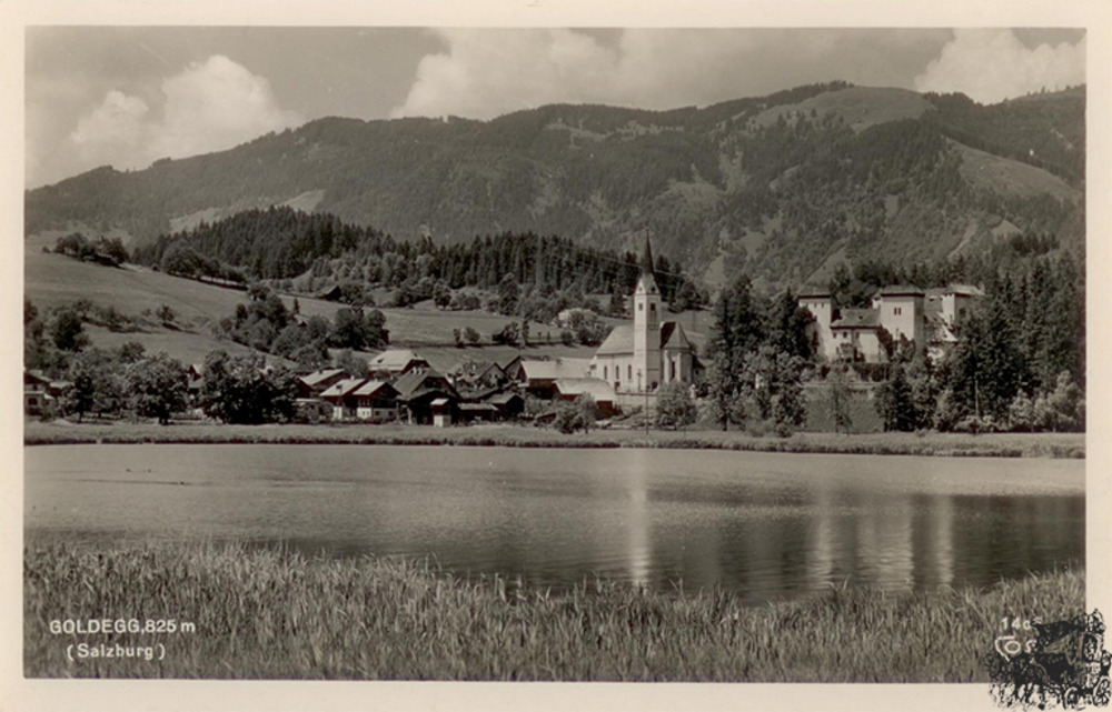 Postkarte: Salzburg - Goldegg Postkarte: Salzburg - Goldegg