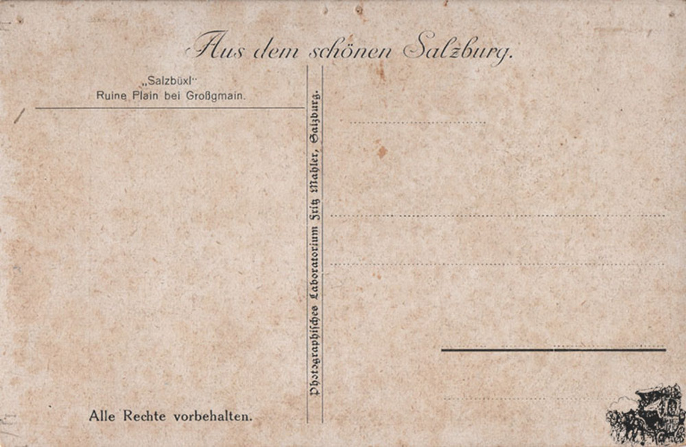 Postkarte: Aus dem schönen Salzburg Postkarte: Aus dem schönen Salzburg