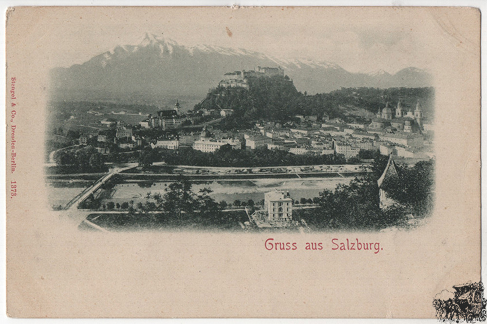 Ansichtskarte - Gruss aus Salzburg Ansichtskarte - Gruss aus Salzburg