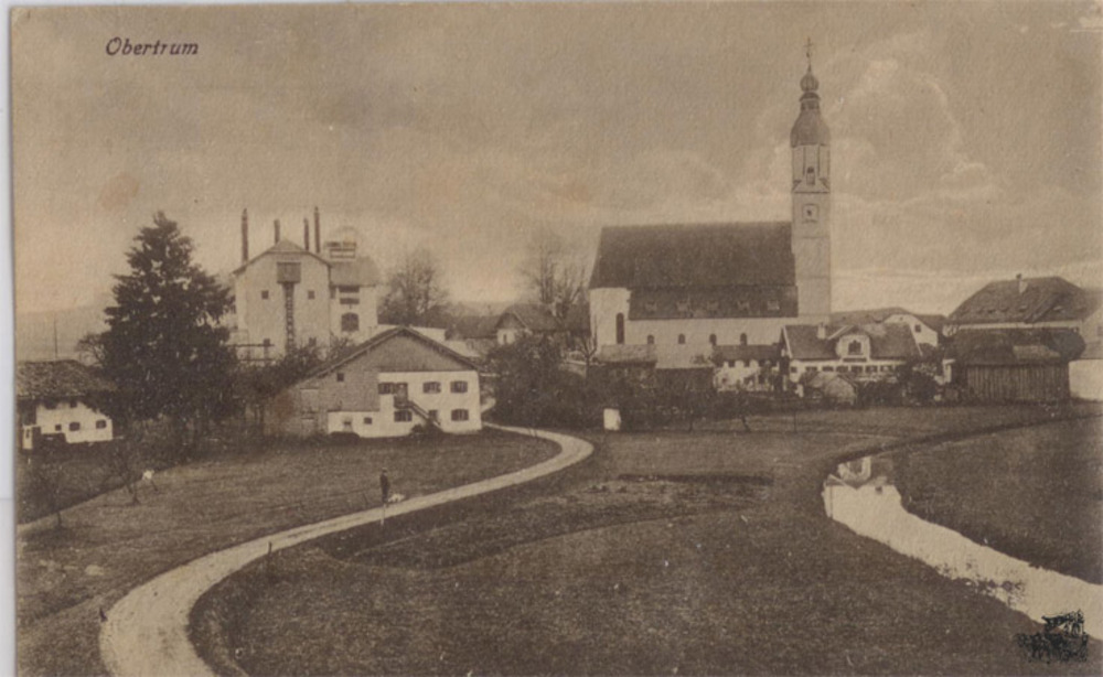 Ansichtskarte Obertrum im Flachgau 1921 Ansichtskarte Obertrum im Flachgau 1921