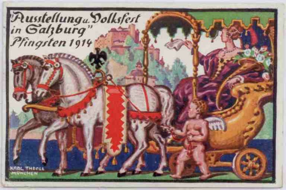 Salzburg, Pfingstausstellung und Volksfest 1914 Salzburg, Pfingstausstellung und Volksfest 1914