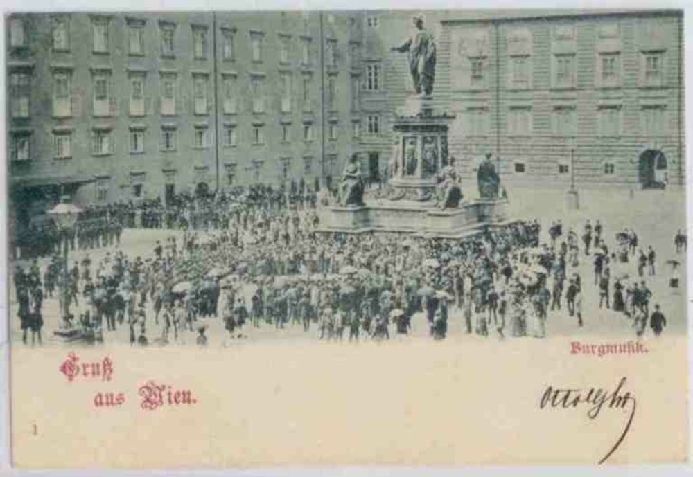 Gruss aus Wien, Burgmusik 1897