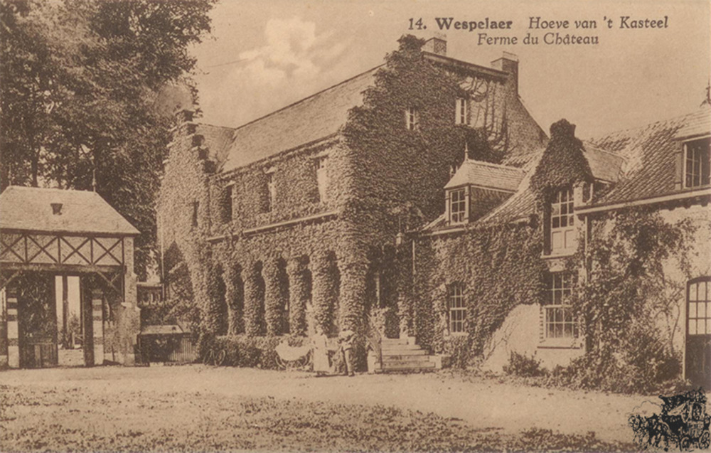 Postkarte: Belgien - 14. Wespelaer Hoeve van t Kasteel Postkarte: Belgien - 14. Wespelaer Hoeve van t Kasteel