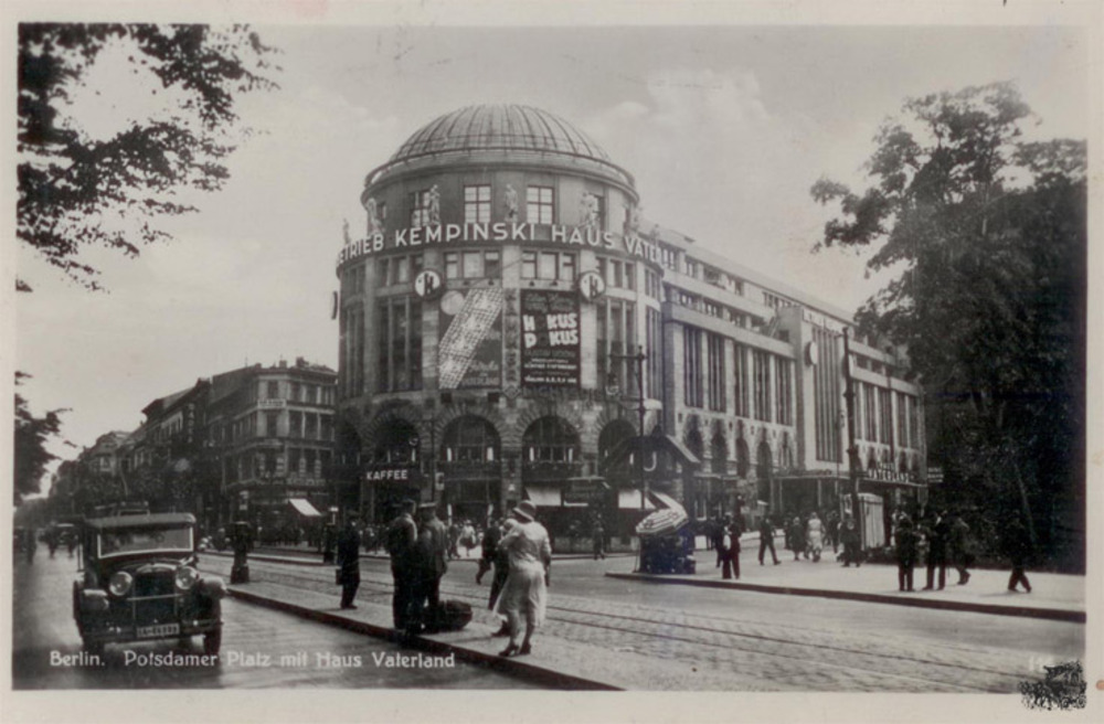 Ansichtskarte Berlin Potsdamer Platz, Kempinski Haus Vaterland, ca.1936