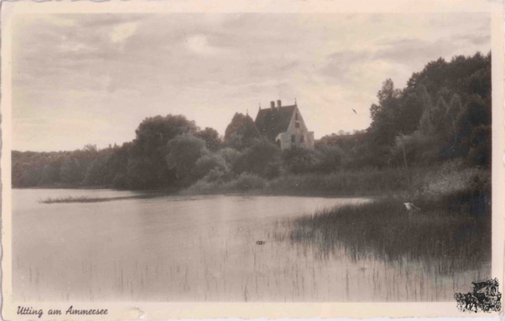 Ansichtskarte Utting am Ammersee 1942 Ansichtskarte Utting am Ammersee 1942