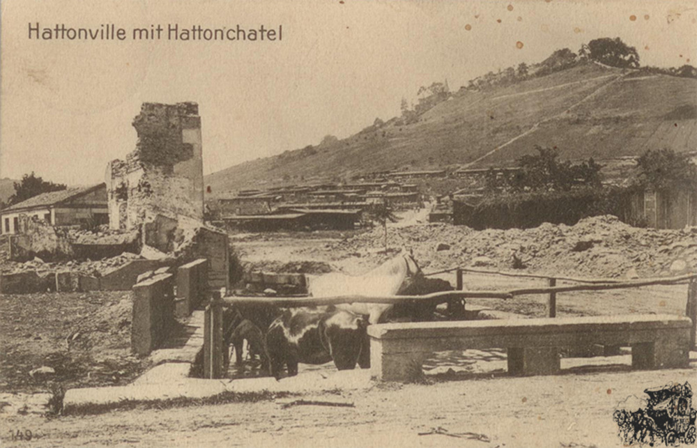 Ansichtskarte Hattonville mit Hattonchatel