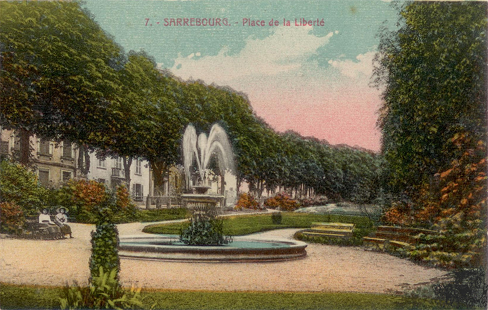 Ansichtskarte Sarrebourg - Place de la Liberte