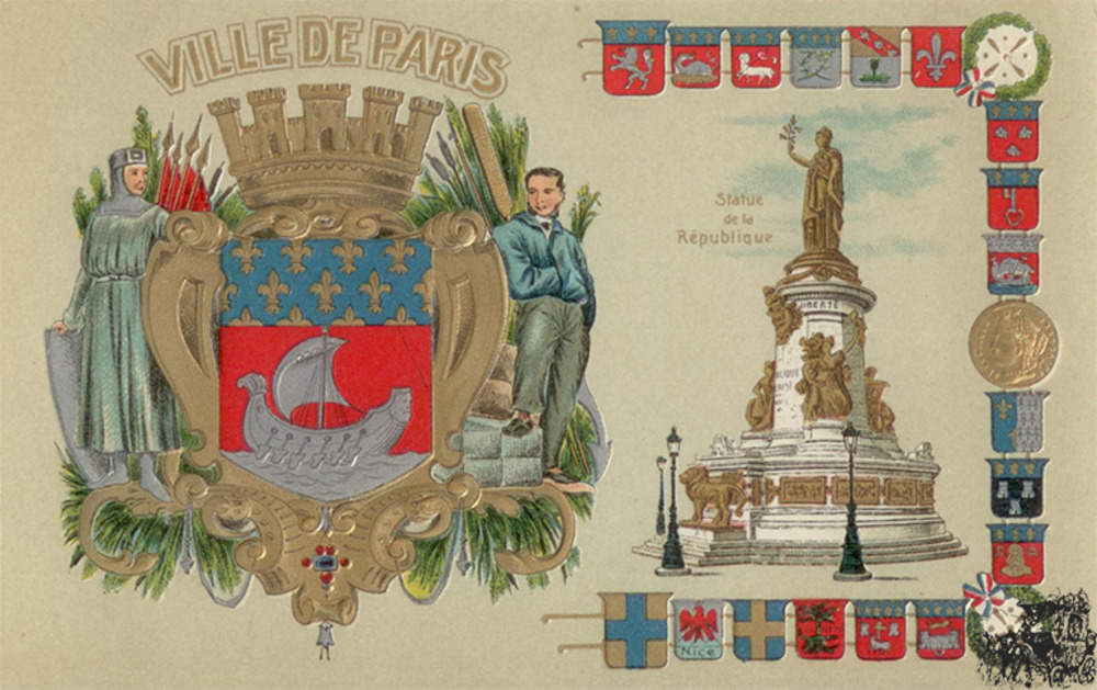Ansichtskarte Ville de Paris