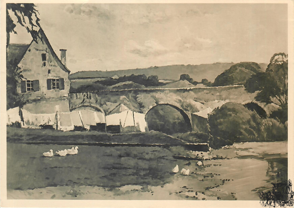 Ansichtskarte: Alte Brücke
