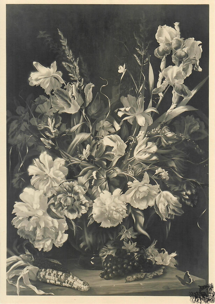 Ansichtskarte: Blumenstück