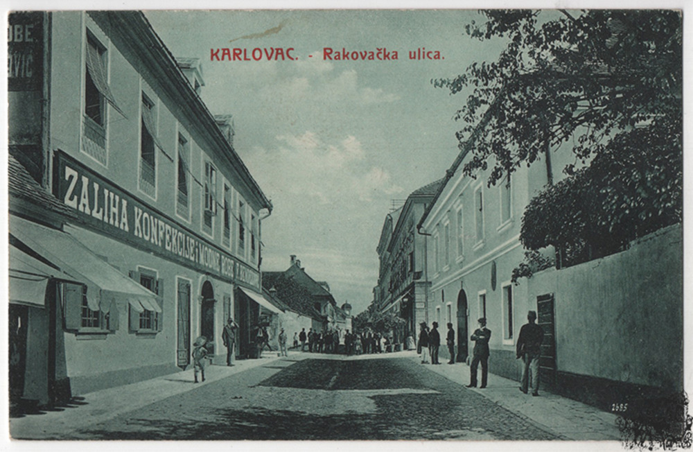 Ansichtskarte - Karlstadt, Kroatien